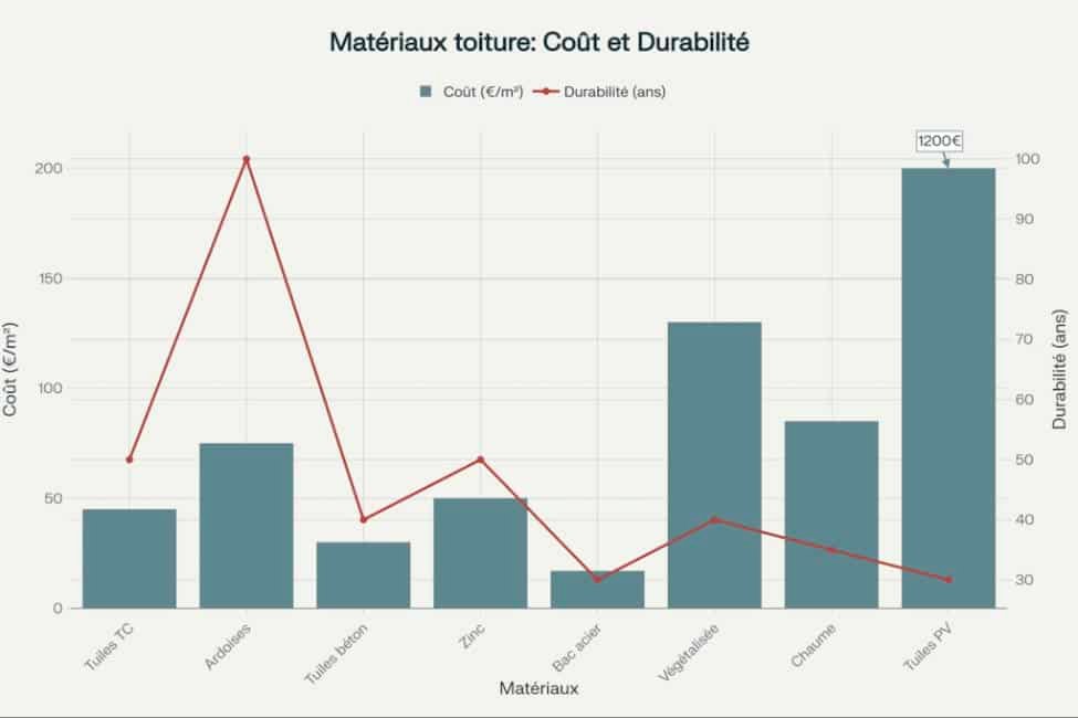 Un graphique pour illustrer les gros problèmes que l'on peut rencontrer sur une toiture de la tuile cassée, à la présence de mousse et gouttières bouchées. L'infiltration d'eau, les gouttières abîmées, l'charpentes affaibli par Monsieur Simonard dans le Val-de-Marne.